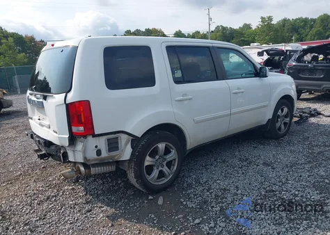 2013 Honda Pilot Exl z USA, uszkodzony, nr VIN 5FNYF4H53DB017133
